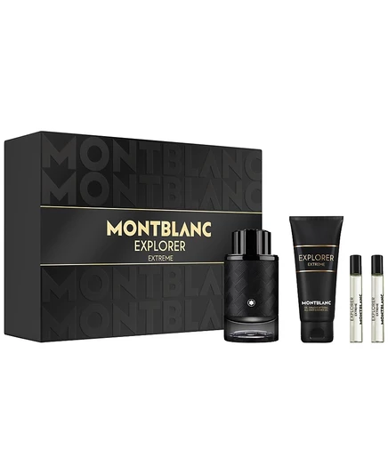 Подарочный набор спреев для парфюмерной воды Explorer Extreme от Montblanc из 4 предметов, без цвета