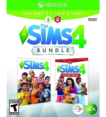Видеоигра EA The Sims 4 Plus Cats and Dogs — Xbox One