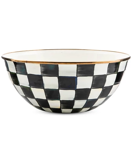 Сервировочная миска Mackenzie-Childs 3,8 л Courtly Check