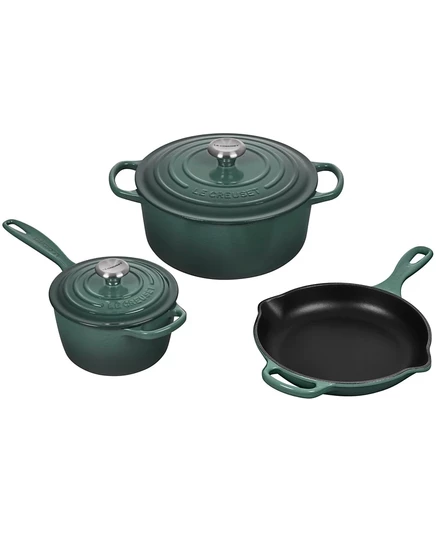 Набор посуды Le Creuset 5 предметов, зеленый