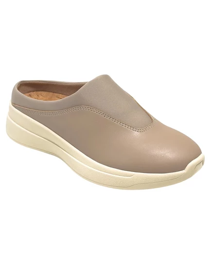 Женские слипоны Finn Mule на плоской подошве Aerosoles коричнево-бежевого цвета
