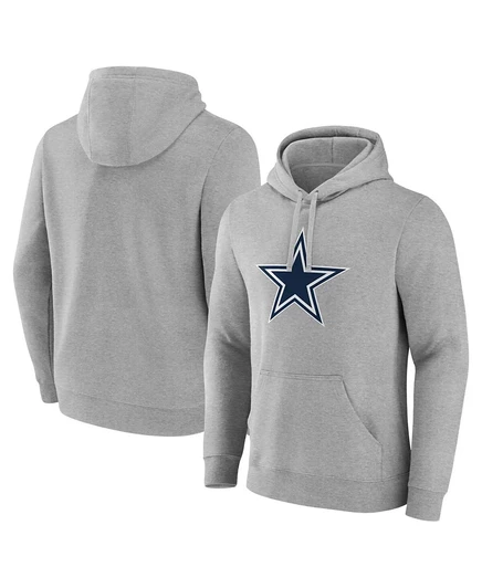 Мужское худи Fanatics Dallas Cowboys Deliver, серое