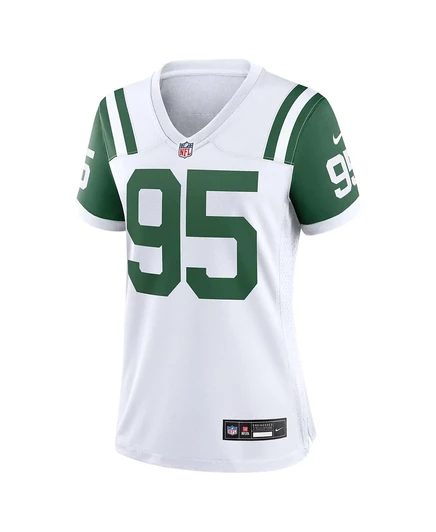 Женская футболка Nike Quinnen Williams White New York Jets Classic для альтернативной игры white