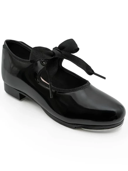 Детские степовые туфли Capezio Jr. Tyette, черные
