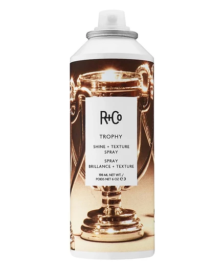 R+Co Trophy Shine Plus Текстурный спрей для придания блеска, 6 унций, без цвета