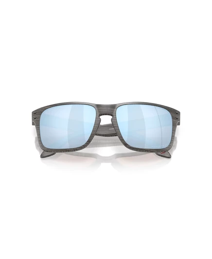 Мужские поляризованные солнцезащитные очки Oakley Holbrook, OO9509 woodgrain