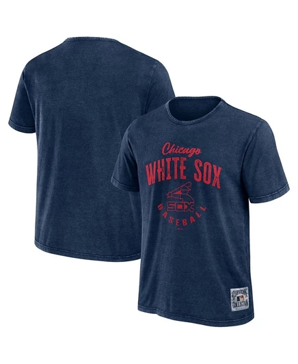 Мужская футболка Fanatics Cooperstown White Sox, темно-синяя