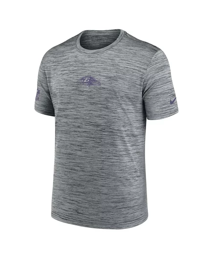 Мужская футболка Nike Sideline Velocity Ravens, серая