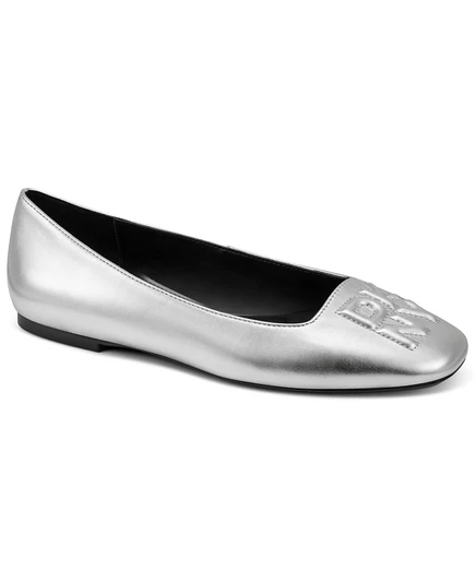 Женские балетки DKNY Darianne, серебристые
