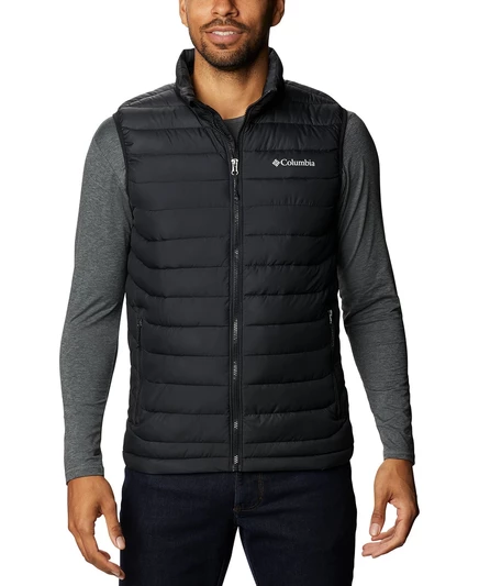 Мужской стеганый жилет Columbia Powder Lite II, черный