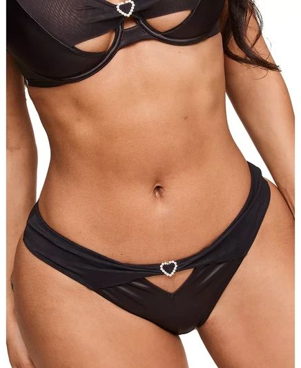 Дерзкие женские трусики Libi black