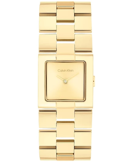 Женские часы-браслет Calvin Klein CK Meridian Gold Tone из нержавеющей стали, 22-миллиметровое золото