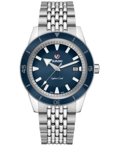 Мужские часы Rado Captain Cook, автомат, 42 мм, белые