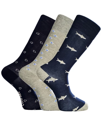 Мужские носки Love Sock Company 3 пары, разноцветные