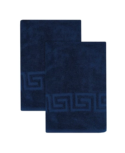 Банное полотенце Ozan Premium Home Milos Greek Key Design Collection из 100% турецкого хлопка, 27