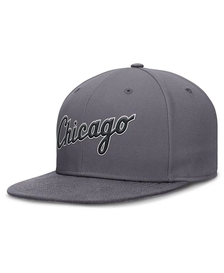 Мужская кепка Nike Chicago White Sox True Fitted, серая