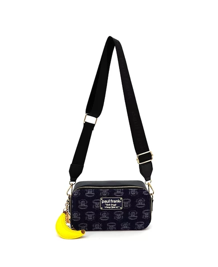  Маленькая сумка через плечо Paul Frank Banana dark denim