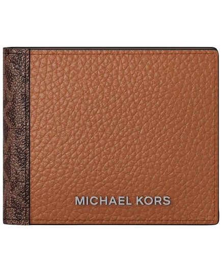 Мужское портмоне Michael Kors Slim, светло‑коричневое/бежевое