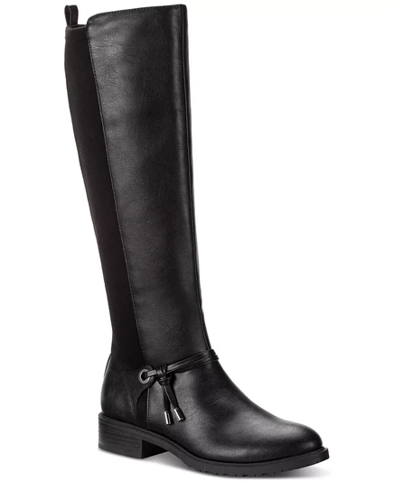 Женские сапоги для верховой езды Verrlee от Style & Co black smooth