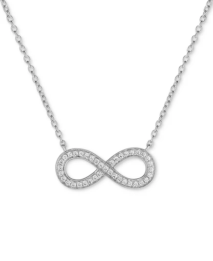 Ожерелье с подвеской Arabella Cubic Zirconia Infinity 18