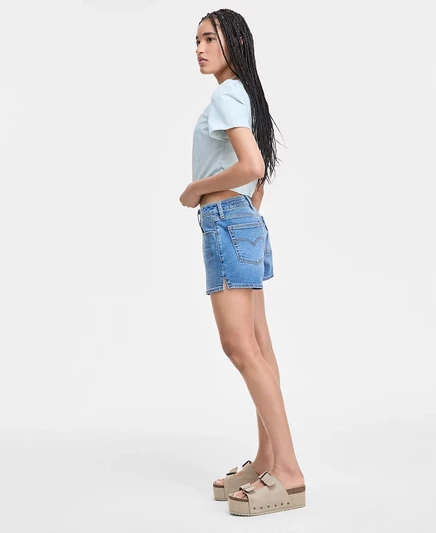 Женские джинсовые шорты А-силуэта средней посадки Levi's® no you didn't