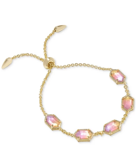 Женский браслет Kendra Scott Hallie 14k, оранжевый