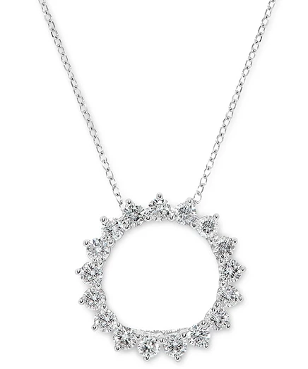 Подвеска Macy's с бриллиантами 3/4 кт в 14k, золотая