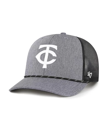 Мужская кепка тракер 47 Brand Minnesota Twins, серая