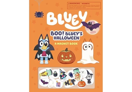 Книга Bluey: Хэллоуин магнитная, белая