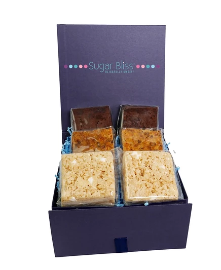 Подарочный набор Sugar Bliss из 6 брауни и батончиков
