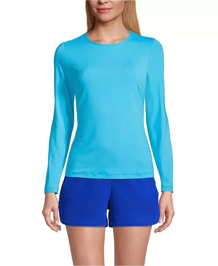 Женская защита от сыпи с длинным рукавом Relaxed UPF 50 turquoise