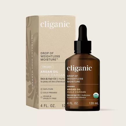 Органическое аргановое масло CLIGANIC, 118 мл