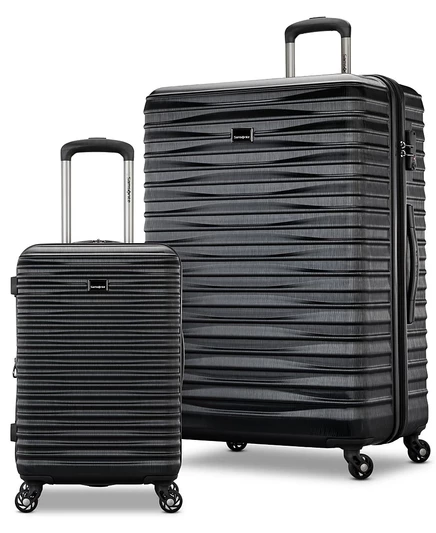 Комплект чемоданов Samsonite Uptempo Lux 2 шт. жесткий, черный