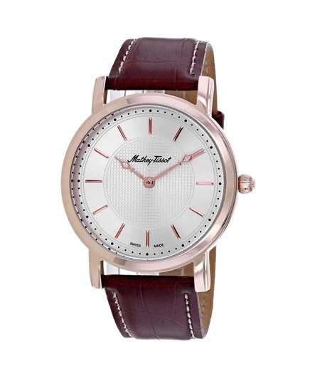 Женские часы Mathey Tissot с серебряным циферблатом City - H611252PSS silver