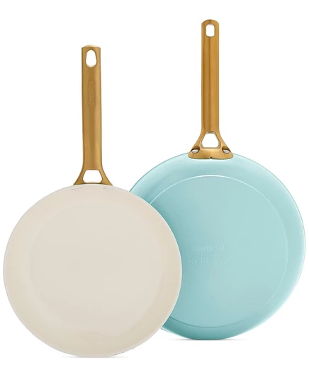 Набор сковород GreenPan Reserve Pro 10″/12″ керамика, синие