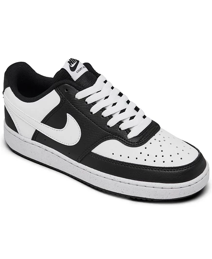 Повседневные кроссовки Nike Women's Court Vision Low Next Nature от Finish Line черного цвета