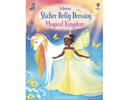 Книга с наклейками «Sticker Dolly Dressing: Magical Kingdom»