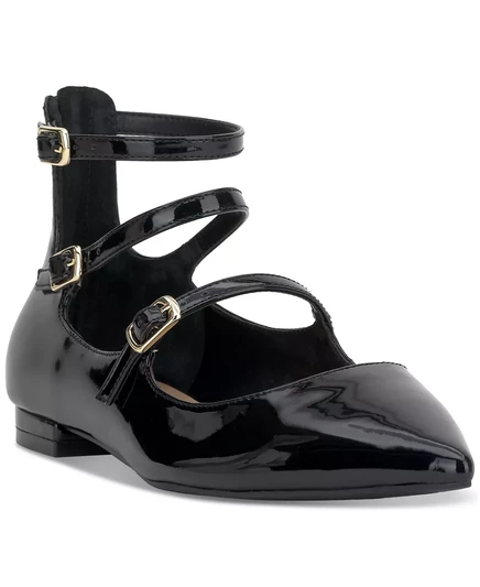  Балетки Valan с тройной застежкой, созданные для Macy's black patent
