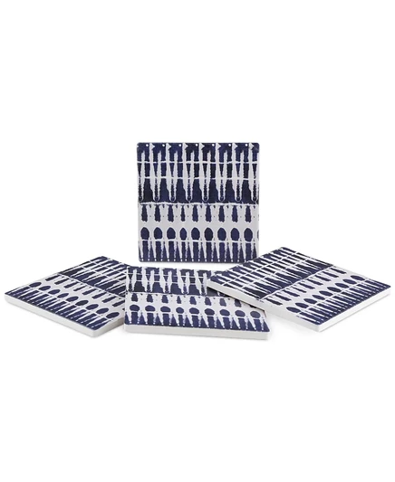 Набор подставок Thirstystone Blue Dye IV, 4 шт., многоцветный