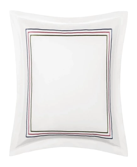 Piper & Wright Savannah Cotton Sham, европейский белый