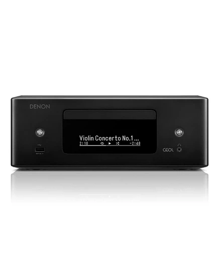 Мини-аудиосистема Denon RCD-N12 с сетевым подключением, черный