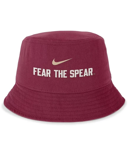 Мужская кепка-панама Nike Garnet из штата Флорида Seminoles Local Apex garnet