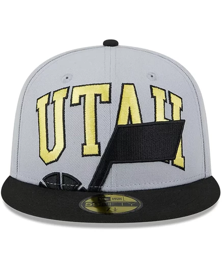 Мужская серо-черная кепка New Era Tip-Off Utah Jazz Tip-Off New Era Jazz Tip-Off gray, black