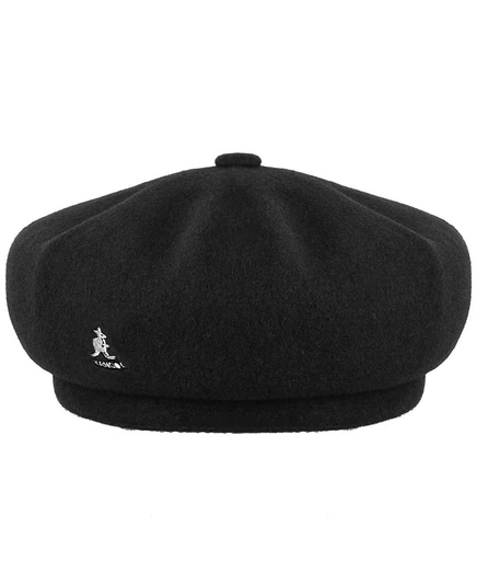 Мужской берет Kangol Wool Jax, черный