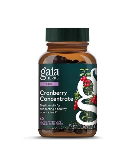 БАД Gaia Herbs Cranberry Concentrate, 60 капсул