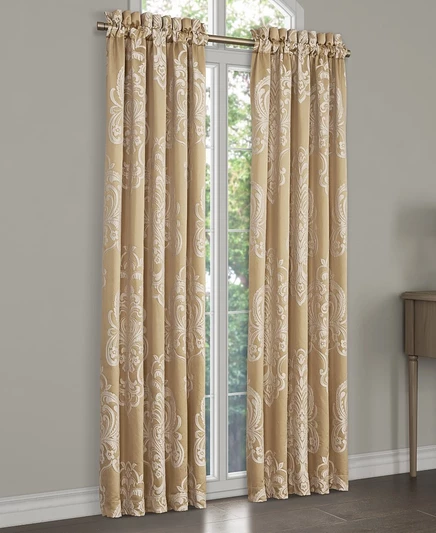 Пара штор Royal Court Potenza 50″×84″, золотистые