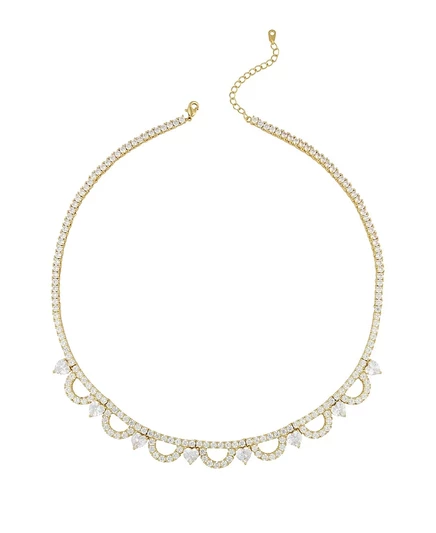 Колье Heymaeve 18k позолоченное, 16″+1″ удл., золотистое