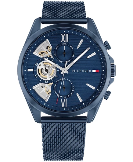 Мужские часы Tommy Hilfiger Quartz 43,5 мм, синий