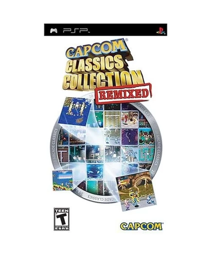 Видеоигра Capcom Classics Collection Remixed для PSP