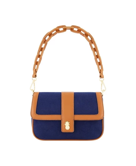 Женская сумка через плечо Tommy Bahama Solid Canvas Flap
